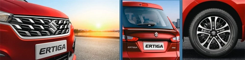 3 chi tiết ngoại thất mới của Suzuki Ertiga 2022