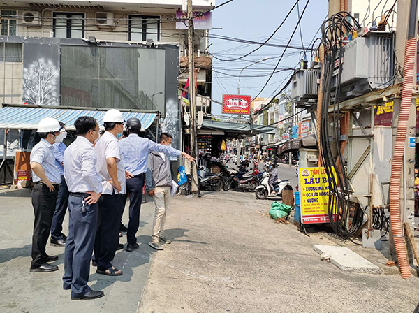 Đà Nẵng: Hoàn thành ngầm hóa lưới điện tuyến đường Lý Thái Tổ - Hùng Vương trước mùa mưa 2022