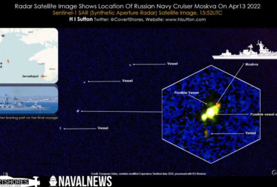 Chuyên gia: Tàu Moskva bị bắn chìm - Nga hay Ukraine nói thật? Bằng chứng nằm hết ở đây!