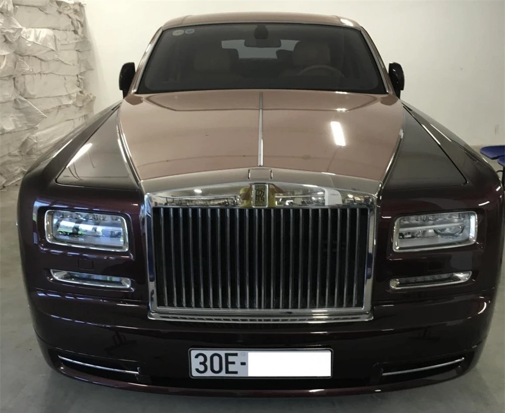 Rolls-Royce Phantom Lửa thiêng của bị can Trịnh Văn Quyết hay sử dụng