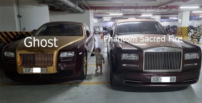 Cặp xe Rolls-Royce chính hãng hơn 70 tỷ đồng của Trịnh Văn Quyết