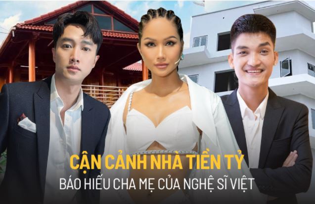 Đi thật xa để rồi trở về quê hương báo hiếu cha mẹ, từ H’Hen Niê, Hoà Minzy tới Mạc Văn Khoa… đều xây toàn biệt thự hàng chục tỷ 'to nhất làng'