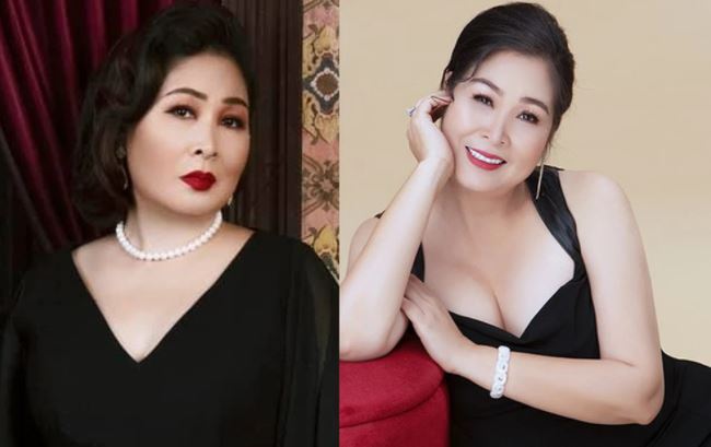 Vẻ phúc hậu, viên mãn của NSND Hồng Vân ở tuổi 56