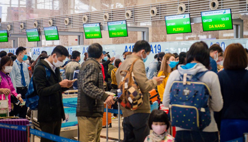 Lưu ý đặc biệt với hành khách qua sân bay Nội Bài dịp cao điểm nghỉ lễ 30/4