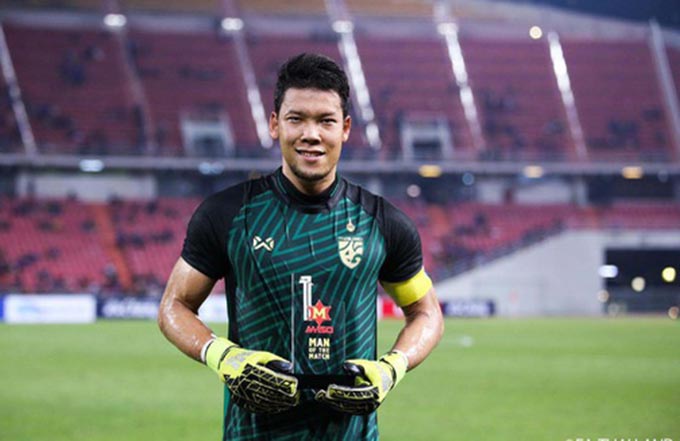 U23 Thái Lan triệu tập thủ môn hết thời dự SEA Games 31