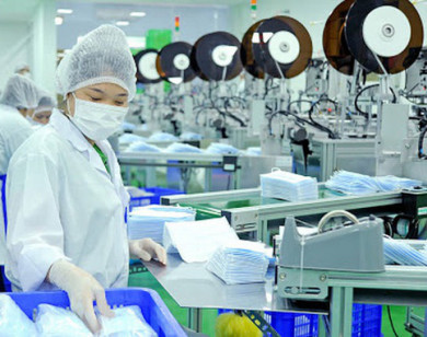 Xuất khẩu khẩu trang y tế trong tháng 3 tăng mạnh 80,2%