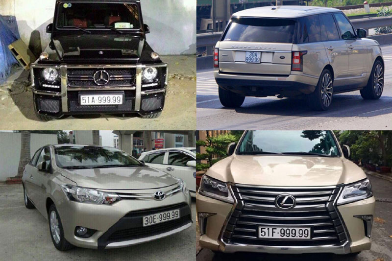 Bộ Công an đề xuất đấu giá biển số xe, giá khởi điểm 40 triệu đồng