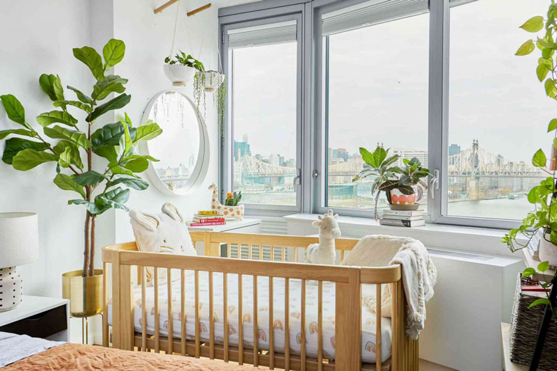 Thiết kế phòng ngủ chung cho bố mẹ và bé