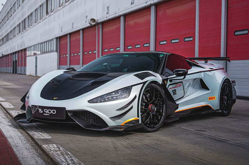 Tushek TS 900 Apex - Siêu xe hybrid mạnh trên 1.300 mã lực chuẩn bị ra mắt công chúng