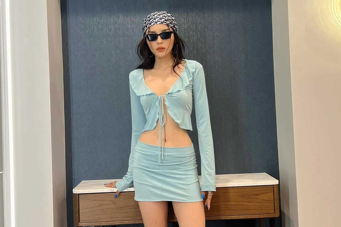 Hoa hậu Kỳ Duyên diện croptop dây: Vẫn gợi cảm nhưng không hề 'hư hỏng'