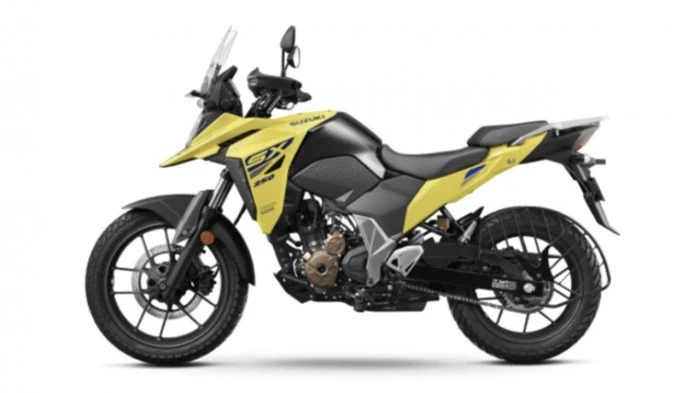 cận cảnh mô tô phiêu lưu suzuki v-strom 250 sx 2022 vừa ra mắt