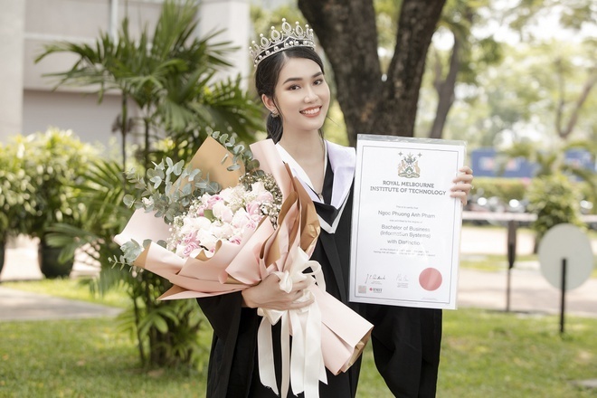 Á hậu học giỏi nhất showbiz Việt - Phương Anh: Mọi người đều công nhận tôi có học vấn tốt