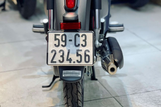 Honda Super Cub C125 biển 'sảnh' tiến giá gần nửa tỷ của dân chơi Sài Gòn