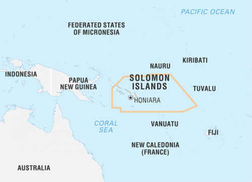 Mỹ cảnh báo "sẽ hành động" nếu Trung Quốc xây căn cứ quân sự ở Solomon