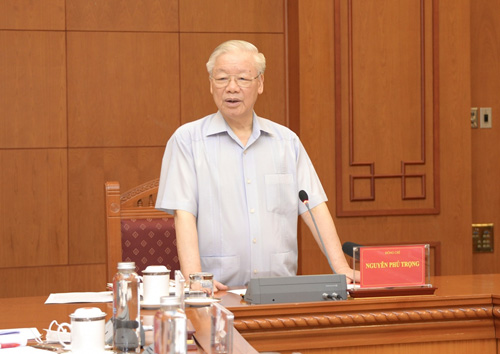 Tổng Bí thư: Có sự cấu kết, móc nối giữa cán bộ thoái hóa, biến chất với các doanh nghiệp 