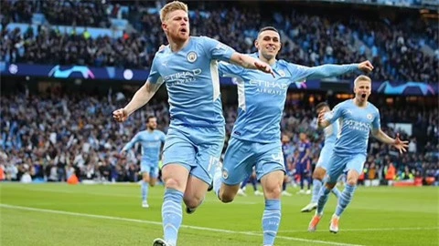 Bàn thắng ở giây 94 của De Bruyne đi vào lịch sử Champions League