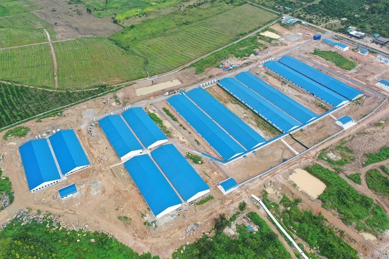 Dự án Khu chăn nuôi ứng dụng công nghệ cao DHN Đắk Lắk.