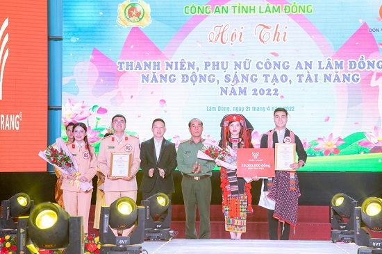 Mỹ phẩm Xuân Trang đồng hành cùng Hội thi thanh niên, phụ nữ Công an Lâm Đồng