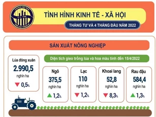 Toàn cảnh bức tranh kinh tế - xã hội tháng 4/2022