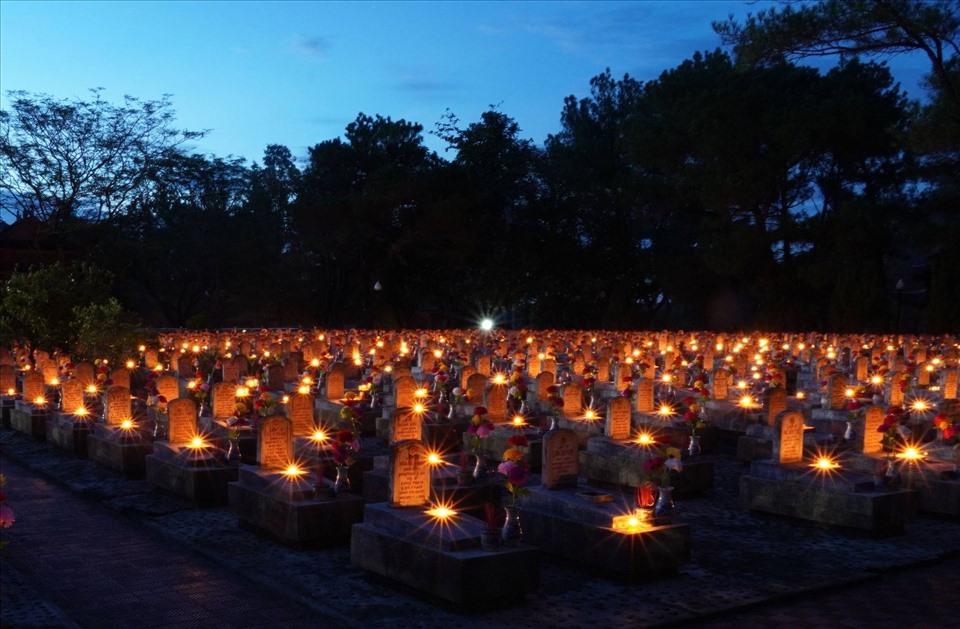 Nghĩa trang liệt sĩ Trường Sơn ở Quảng Trị.
