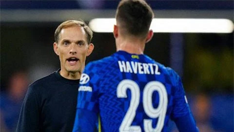 Tuchel không hài lòng với Kai Havetz ở trận MU vs Chelsea