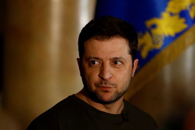 Tổng thống Ukraine Volodymyr Zelensky. Ảnh: Reuters