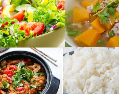 Thực đơn cơm chiều: Món mát mẻ cho ngày hè