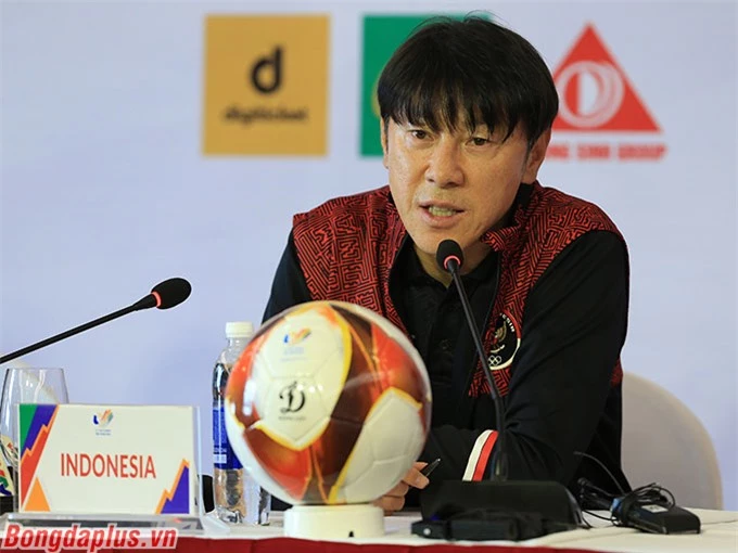 HLV Shin Tae Yong tự tin U23 Indonesia có thể đánh bại U23 Việt Nam