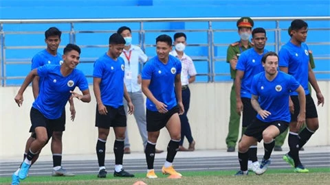 U23 Indonesia tự tin bước vào trận gặp U23 Việt Nam