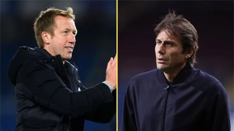 Tottenham nhắm HLV của Brighton thay Conte