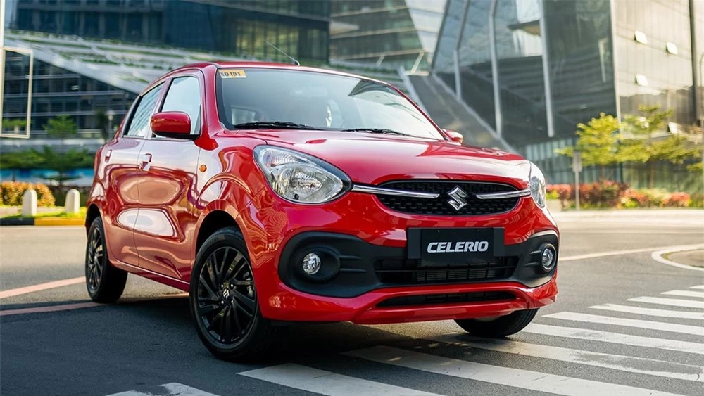 Suzuki Celerio 2022 được bổ sung thiết kế đầu xe mới