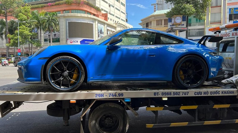 Porsche 911 GT3 992 thứ 4 về nước với màu sơn cùng trang bị y hệt xe Cường "Đô-la", 1 chi tiết giúp phân biệt dễ dàng