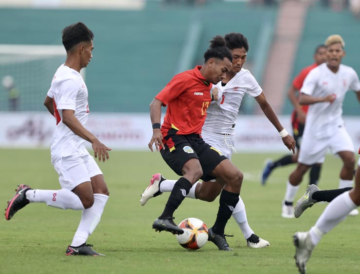 U23 Myanmar hạ gục Đông Timor ở phút 90+5