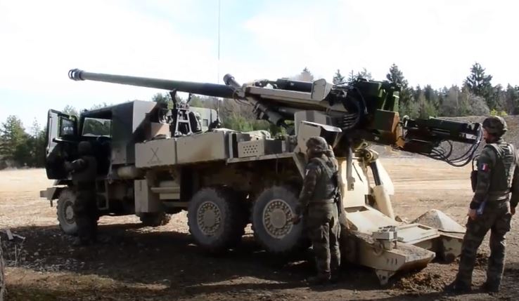 Uy lực pháo tự hành Caesar 155mm Pháp vừa tuyên bố sẽ chuyển cho Ukraine