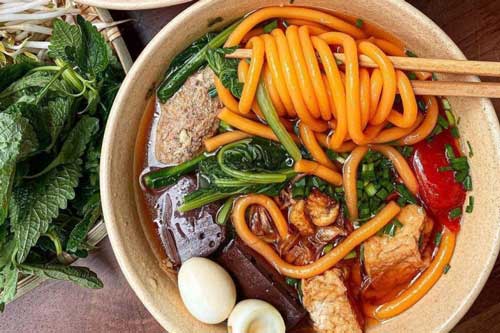 Bún đỏ cao nguyên - đặc sản vang danh phố núi Kon Tum bạn nên thử một lần