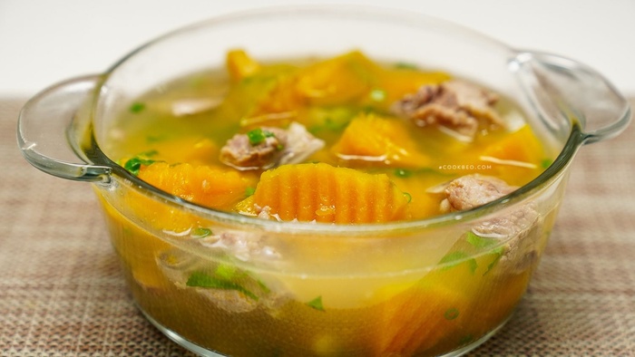 3 cách nấu canh bí đỏ ngon ngọt, bổ dưỡng ngày đầu đông