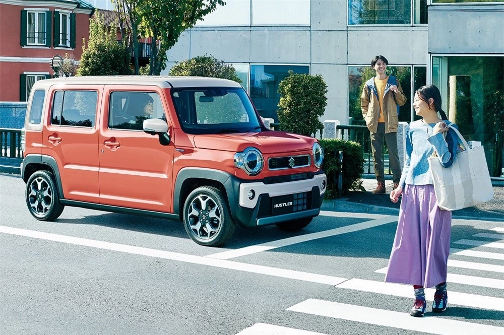 Suzuki Hustler 2023 có 2 tùy chọn động cơ