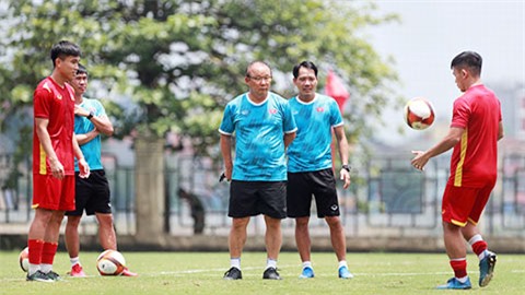 HLV Park Hang Seo 'lên dây cót' cho U23 Việt Nam