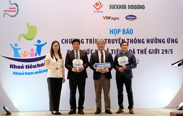 Vinamilk đồng hành cùng chương trình truyền thông hưởng ứng “Ngày sức khỏe tiêu hóa thế giới” 