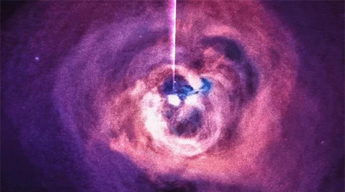 CLIP: NASA công bố bản ghi âm rùng rợn từ lỗ đen gào thét - Ảnh 1.