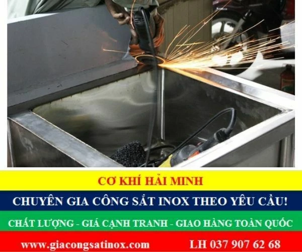 Cơ khí Hải Minh - chuyên gia công sắt inox theo yêu cầu