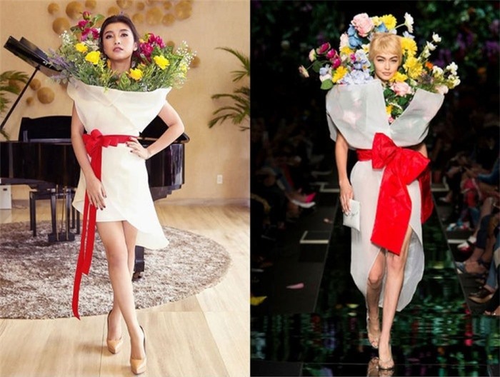 Ngọc Trinh và những lần sao Việt bị tố đạo nhái thời trang gây tranh cãi

