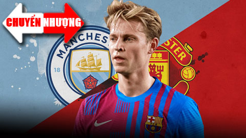 Tin chuyển nhượng 15/5: De Jong muốn tới Man City hơn MU