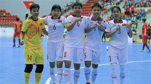 ĐT futsal nữ Việt Nam chỉ cần hoà Thái Lan để giành HCV SEA Games 31