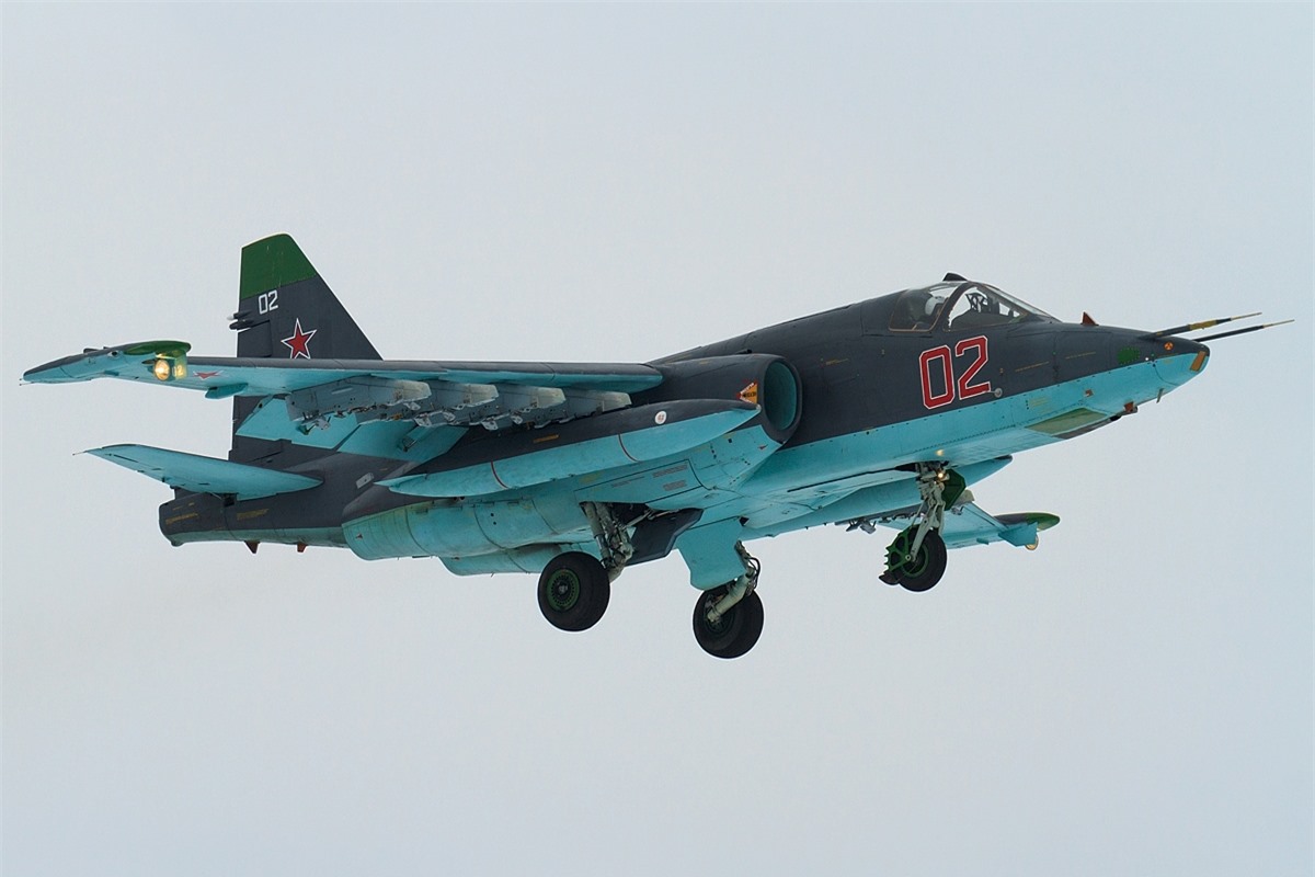Máy bay Su-25 của Nga. Ảnh: Wikimedia