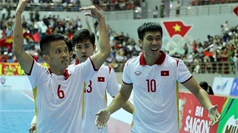 Một phút ghi 3 bàn, ĐT futsal Việt Nam hạ đẹp Myanmar 