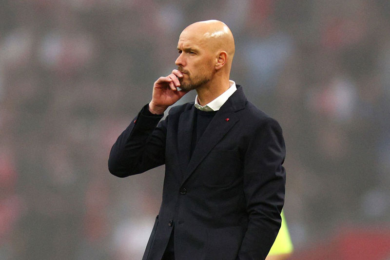 HLV Ten Hag đã tới Anh, sẵn sàng dự khán trận Crystal Palace vs MU