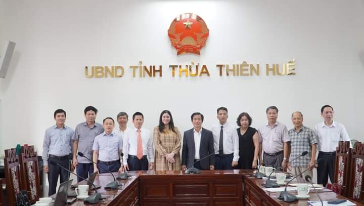 Chủ tịch UBND tỉnh Nguyễn Văn Phương làm việc với Công ty Chemonics International, khu vực Châu Á