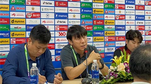HLV Shin Tae Yong nói gì khi thất bại trước U23 Thái Lan?