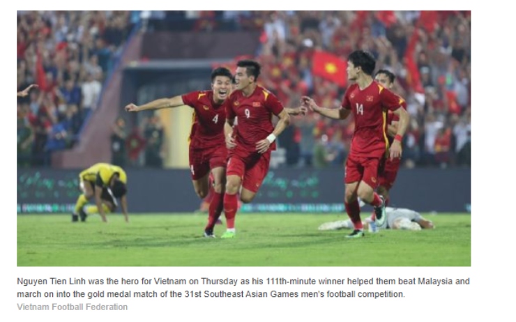 ESPN ấn tượng vì Tiến Linh "sửa sai", từ bị chỉ trích hóa người hùng U23 Việt Nam